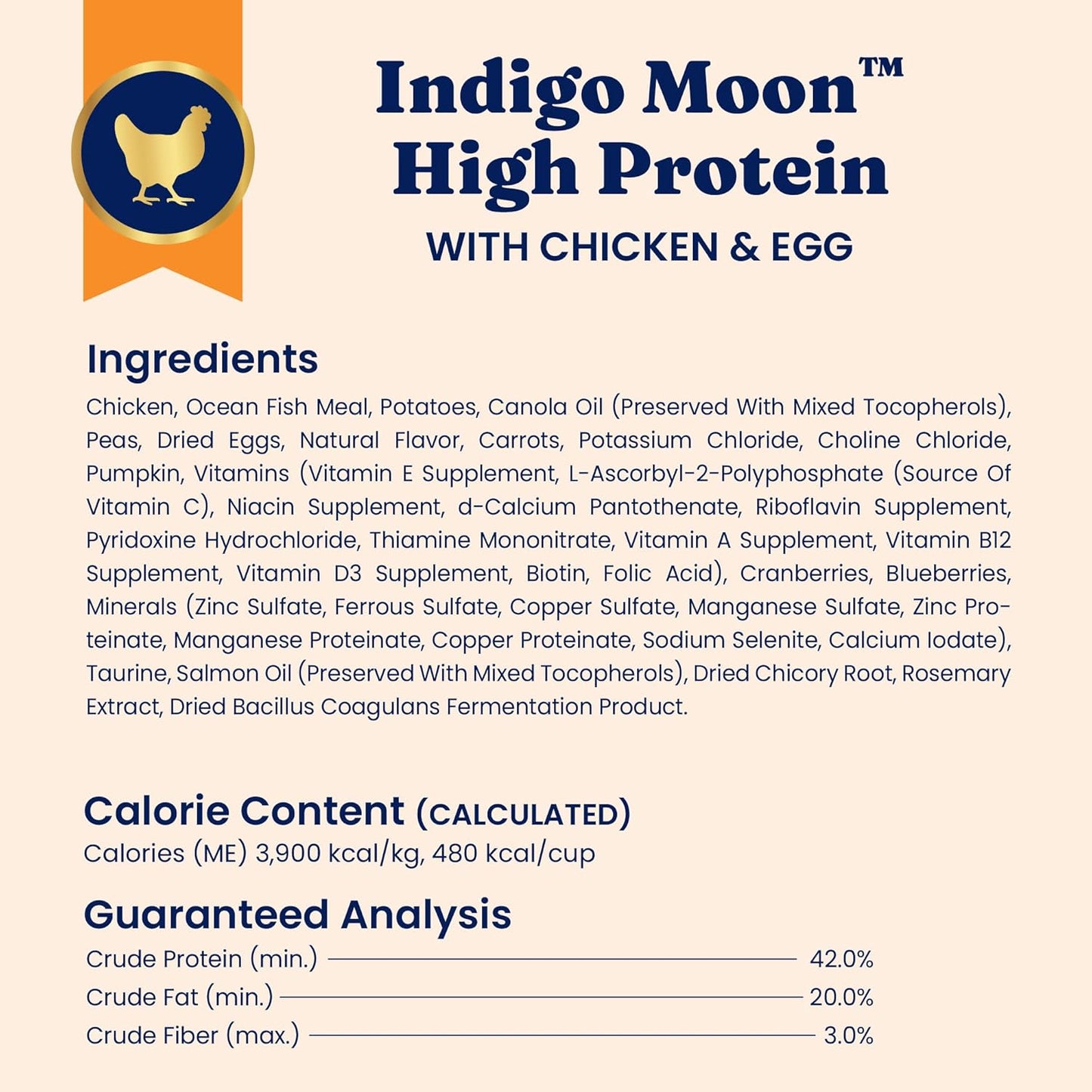 Solid Gold High Protein Dry Cat Food - Grain Free & Gluten Free Chicken Cat Dry Food W/Probiotics for Gut Health & Digestion - High Fiber & Omega 3 - Low Carb Kibble for All Ages - 6LB